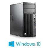 Workstation HP Z230 Tower, Quad Core E3-1226 v3, 2TB HDD, Windows 10 Home